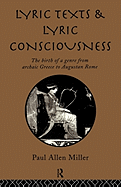 Lyric Texts & Consciousness