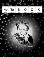 M. Curie Notebook: Hexagonal Graph Paper - Organic Chemistry Student Lab Notebook