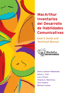 MacArthur Inventarios del Desarrollo de Habilidades Comunicativas (Inventarios) User's Guide and Technical Manual