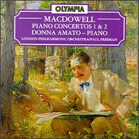 MacDowell: Piano Concertos Nos. 1 & 2 - Donna Amato (piano); London Philharmonic Orchestra; Paul Freeman (conductor)