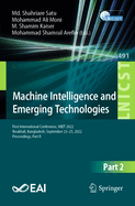 Machine Intelligence and Emerging Technologies: First International Conference, MIET 2022, Noakhali, Bangladesh, September 23-25, 2022, Proceedings, Part II