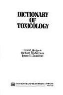 Macmillan Dictionary of Toxicology - Hodgson, Ernest, and etc.