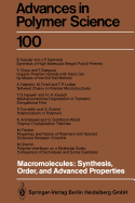 Macromolecules: Synthesis, Order and Advanced Properties - Armitstead, K a (Contributions by), and Chujo, Y (Contributions by), and Corradini, P (Contributions by)