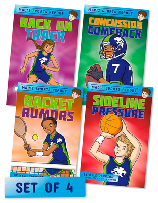 Mac's Sports Report (Set of 4) - Jackson, Kyle