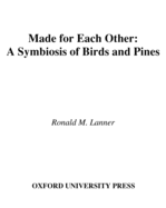 Made for Each Other: A Symbiosis of Birds and Pines