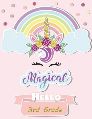 Magical Hello 3rd Grade: Notebooks Third Grade Girls Composition - Publishing, Janis Journal