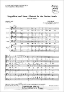 Magnificat and Nunc Dimittis in Dorian Mode: Vocal Score