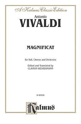 Magnificat: Satb with Ssatb Soli (Orch.) (Latin, English Language Edition) - Vivaldi, Antonio (Composer)