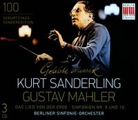 Mahler: Das Lied von Der Erde, Symphonies Nos. 9 & 10 - Birgit Finnila (alto); Peter Schreier (tenor); Berlin Symphony Orchestra; Kurt Sanderling (conductor)