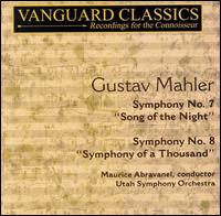 Mahler: Symphony Nos. 7 ("Song of the Night") & 8 ("Symphony of a Thousand") - Alexander Schreiner (organ); David Clatworthy (baritone); Jeannine Crader (soprano); Lynn Owen (soprano);...