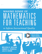 Making Sense of Mathematics for Teaching to Inform Instructional Quality: (applying the Tqe Process in Teachers' Math Strategies)