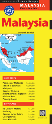 Malaysia Travel Map - Periplus Editions