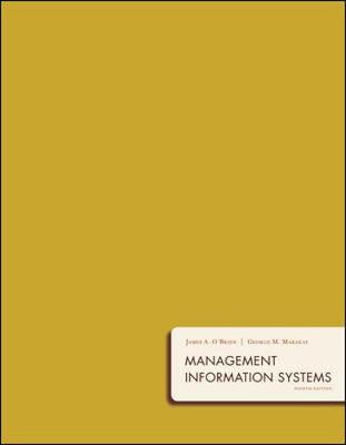 Management Information Systems - O'Brien, James A
