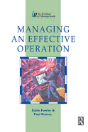 Managing an Effective Operation