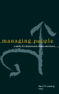 Managing People: A Guide for Department Chairs and Deans