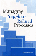 Managing Supplier-Related Processes
