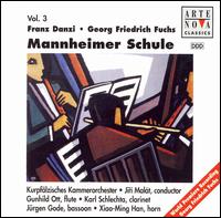 Mannheimer Schule, Vol. 3 - Gunhild Ott (flute); Jrgen Gode (bassoon); Karl Schlechta (clarinet); Xiao-Ming Han (horn);...