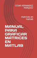 Manual Para Graficar Matrices En MATLAB: matrices en matlab