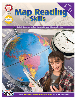 Map Reading Skills, Grades 5 - 8 - Shireman, Myrl