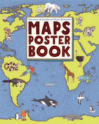 Maps Poster Book - Mizielinska, Aleksandra, and Mizielinski, Daniel