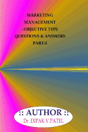 Marketing Management- Objective type questions and Answers Part-I