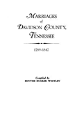 Marriages of Davidson County, Tennessee, 1789-1847