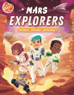Mars Explorers: Giant Foil Sticker Book with Puzzles and Activities