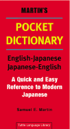 Martin's Pocket Dictionary: English-Japanese Japanese-English