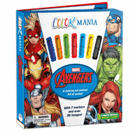 Marvel Avengers: Colormania: With 7 Felt Tip Pens and 30 Pages of Coloring