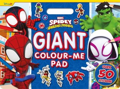 Marvel Spidey and his Amazing Friends: Giant Colour-Me Pad - Marvel Entertainment International Ltd