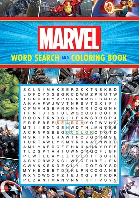Marvel Word Search and Coloring Book - Editors of Thunder Bay Press