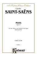 Mass for Four Voices, Op. 4: Satb with Satb Soli (Latin Language Edition)