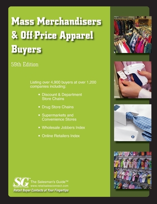 Mass Merchandisers & Off-Price Apparel Buyers Directory 2022 - Jaikumar, Pearline (Editor)