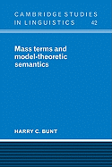 Mass terms and model-theoretic semantics