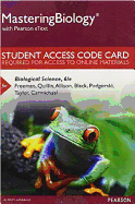 Mastering Biology with Pearson Etext -- Standalone Access Card -- For Biological Science