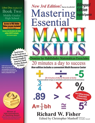 Mastering Essential Math Skills Book 2, Bilingual Edition - English/Spanish - Fisher, Richard W