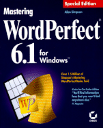 Mastering WordPerfect 6.1 for Windows