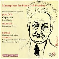 Masterpieces for Piano Left Hand, Vol. 2 - Jancek: Capriccio; Martinu: Concertino H 173; Brahms: Chaconne in D minor - Antonin Keller (trombone); Ivan Klansk (piano); Jan Hyncica (trombone); Jan Novoth (tuba); Jiri Odchazel (trombone);...