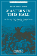 Masters in This Hall: Vocal Score