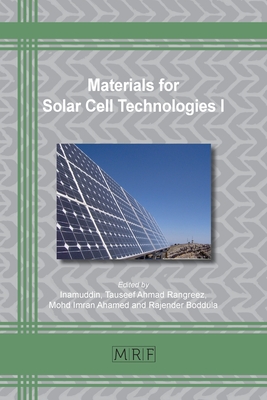 Materials for Solar Cell Technologies I - Inamuddin (Editor)