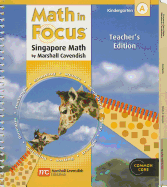Math in Focus: Singapore Math: Teacher Edition, Volume a Grade K 2012