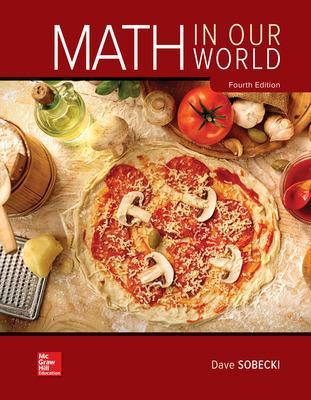 Math in Our World - Sobecki, Dave, and Bluman, Allan G, Professor