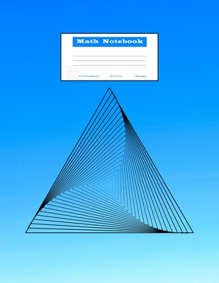 Math Notebook: Grid Paper Notebook Math and Science 120 Pages Large 8.5 x 11 Quad Ruled 5x5 - Coolbook Press