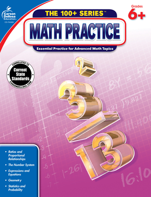 Math Practice, Grades 6 - 8 - Carson Dellosa Education (Compiled by)