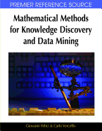 Mathematical Methods for Knowledge Discovery and Data Mining