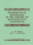 Mathematical Modelling in the Theory of: Multivelocity Continuum.
