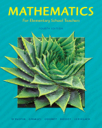 Mathematics for Elementary School Teachers - O'Daffer, Phares, and Charles, Randall, and Cooney, Thomas
