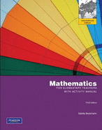 Mathematics for Elementary Teachers with Activity Manual - Beckmann, Sybilla