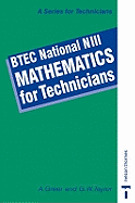 Mathematics for technicians. BTEC National N3