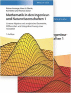 Mathematik in den Ingenieur- und Naturwissenschaften, Lehrbuch plus Aufgaben und Lsungen im Set: Lineare Algebra und analytische Geometrie, Differential- und Integralrechnung einer Variablen